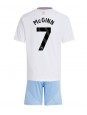 Aston Villa John McGinn #7 Venkovní dres pro děti 2024-25 Krátký Rukáv (+ trenýrky)